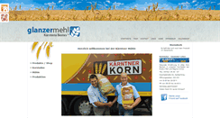 Desktop Screenshot of glanzermehl.at